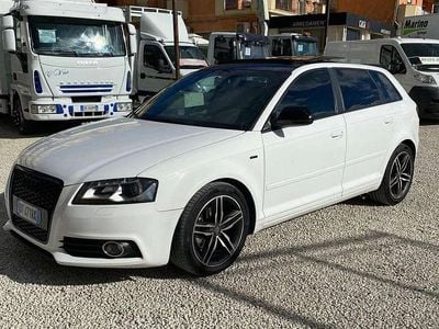 Usata Audi A3 Sportback Ambiente 140 CV (102 kW) 2009 Bianco Utilitaria