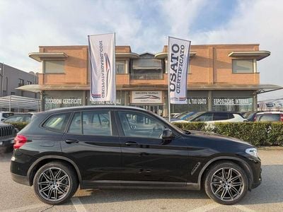 Usata BMW X3 Advantage 190 CV (139 kW) 2020 Nero SUV