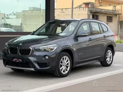 Usata BMW X1 Advantage 150 CV (110 kW) 2017 Grigio SUV