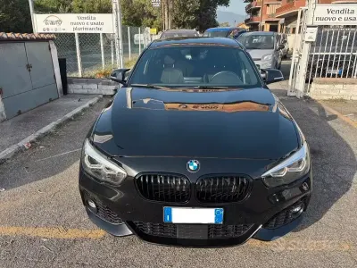 Usata BMW 116 M Sport 109 CV (80 kW) 2019 Nero Utilitaria