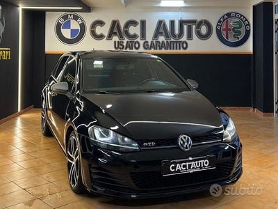Usata VW Golf VII GTD 184 CV (135 kW) 2017 Nero Berlina