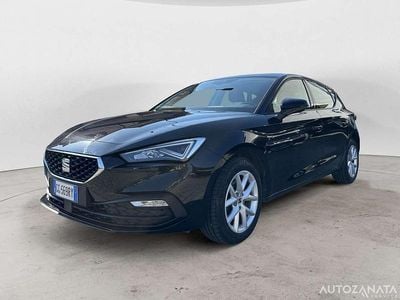 Usata Seat Leon Business 110 CV (80 kW) 2021 Nero Utilitaria