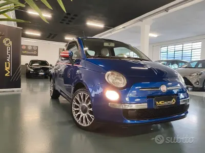 Usata Fiat 500 69 CV (50 kW) 2012 Blu Berlina