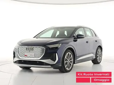 Usata Audi Q4 e-tron S-Line 210 kW (286 CV) 2025 Blu navarra metallizzato SUV