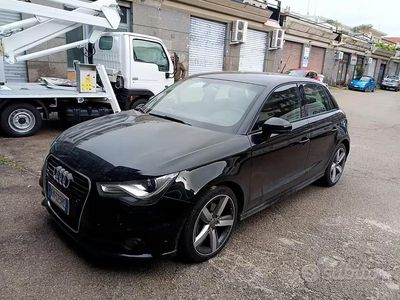 Usata Audi A1 S-Line 105 CV (77 kW) 2012 Nero Utilitaria