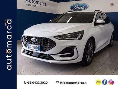 Bianco Usata 2022 Ford Focus ST-Line Station wagon | 18.990 € (Buon prezzo)