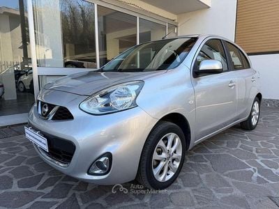 Usata Nissan Micra Acenta 80 CV (58 kW) 2016 Argento Utilitaria