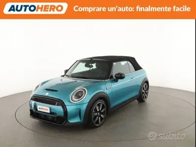 Usata Mini Cooper S Cabriolet Essential 178 CV (130 kW) 2024 Blu Cabrio
