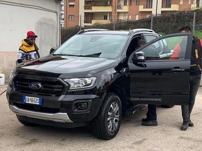 Usata Ford Ranger Wildtrack 170 CV (125 kW) 2020 Nero Pick-up