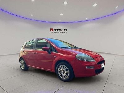 Usata Fiat Punto Lounge 85 CV (62 kW) 2014 Rosso Berlina
