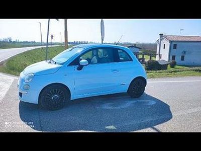 Usata Fiat 500 Lounge 69 CV (50 kW) 2010 Blu Utilitaria