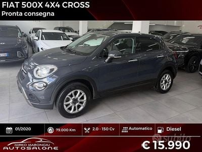 Usata Fiat 500X Cross 150 CV (110 kW) 2020 Grigio SUV
