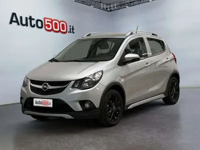 Usata Opel Karl Rocks 73 CV (53 kW) 2018 Argento Utilitaria