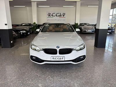 Usata BMW 420 Sport Line 185 CV (136 kW) 2019 Bianco Cabrio
