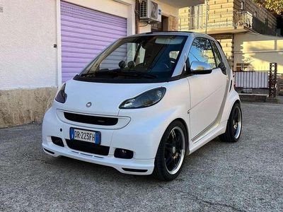 Begagnad Smart ForTwo Cabrio Brabus 98 HK (72 kW) 2008 Vit Cab