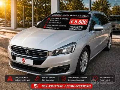 Usata Peugeot 508 SW Allure 120 CV (88 kW) 2016 Grigio Station wagon