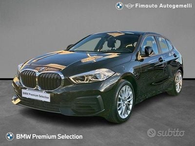 Usata BMW 116 Advantage 109 CV (80 kW) 2021 Nero / metallizzato Utilitaria
