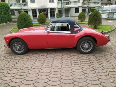 Usata MG MGA 90 CV (66 kW) 1972 Rosso Cabrio