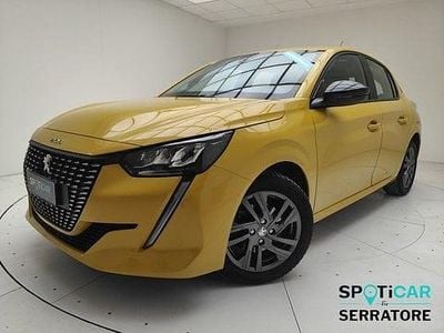 Usata Peugeot 208 Active 101 CV (74 kW) 2022 Giallo Utilitaria