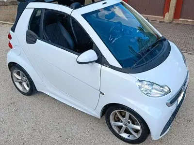 Usata Smart ForTwo Cabrio Pulse 54 CV (39 kW) 2012 Bianco Cabrio