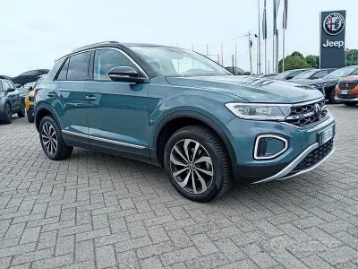 Brugt VW T-Roc Style 150 HK (110 kW) 2023 Grøn SUV