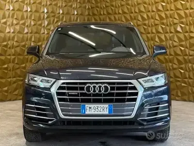 Usata Audi Q5 S-Line 190 CV (139 kW) 2018 Blu SUV
