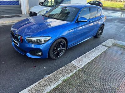 Usata BMW 120 M Sport 190 CV (139 kW) 2018 Blu Utilitaria