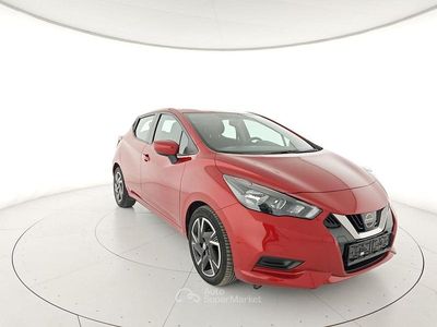Usata Nissan Micra Acenta 92 CV (67 kW) 2022 Rosso Berlina