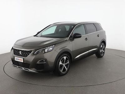 Usata Peugeot 5008 GT-line 130 CV (95 kW) 2018 Verde SUV