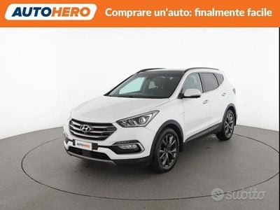 Usata Hyundai Santa Fe 200 CV (147 kW) 2016 Bianco SUV