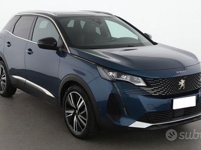 Usata Peugeot 3008 GT 130 CV (95 kW) 2021 Blu SUV