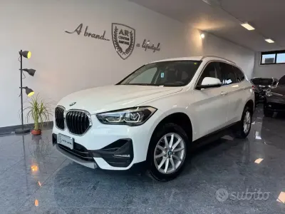Usata BMW X1 Sport Line 150 CV (110 kW) 2022 Bianco pastello SUV