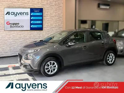 Usata Citroën C3 Feel 83 CV (61 kW) 2020 Grigio Utilitaria