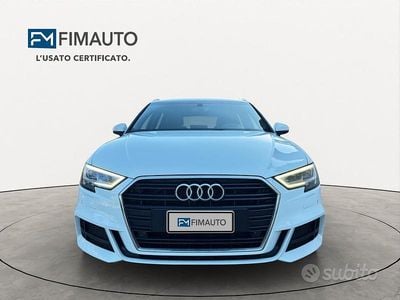 Usata Audi A3 S-Line 116 CV (85 kW) 2019 Bianco Berlina