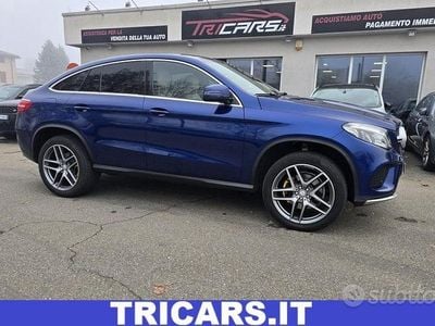 Usata Mercedes GLE350 Premium Plus 258 CV (189 kW) 2017 Blu Coupé