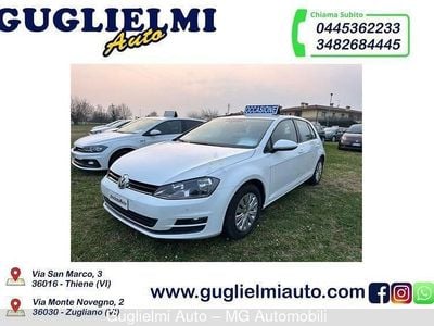 Usata VW Golf VII Trendline 86 CV (63 kW) 2016 Bianco Berlina