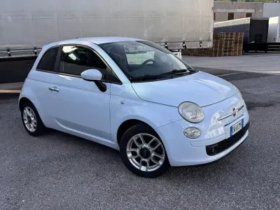 Usata Fiat 500 69 CV (50 kW) 2009 Blu Cabrio