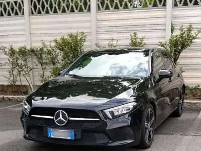 Usata Mercedes A200 Premium 150 CV (110 kW) 2021 Nero Berlina