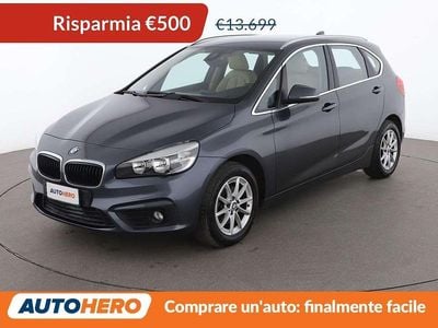 Grigio Usata 2016 BMW 216 Active Tourer Advantage Monovolume | 13.199 € (Buon prezzo)