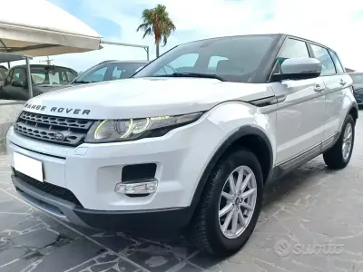 Usata Land Rover Range Rover evoque Prestige 150 CV (110 kW) 2013 Bianco SUV