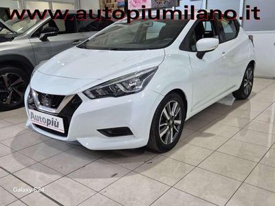 Usata Nissan Micra Acenta 90 CV (66 kW) 2018 Bianco perla Utilitaria