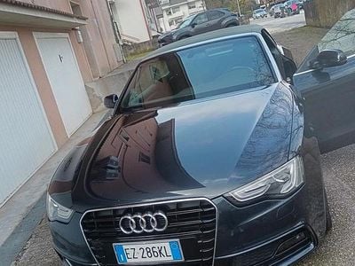 Usata Audi A5 Cabriolet Business Plus 190 CV (139 kW) 2015 Blu Cabrio