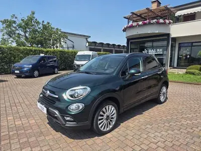 Usata Fiat 500X Cross 140 CV (102 kW) 2017 Verde SUV