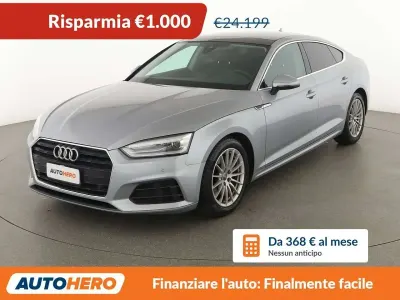 Usata Audi A5 150 CV (110 kW) 2019 Argento Coupé