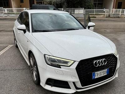Usado Audi A3 116 CV (85 kW) 2018 Blanco Berlina