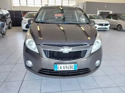 Usata Chevrolet Spark LS 68 CV (50 kW) 2010 Marrone Utilitaria