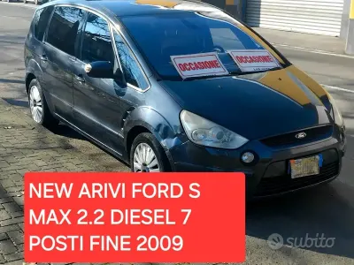 Usata Ford S-MAX Titanium 175 CV (128 kW) 2009 Nero Monovolume