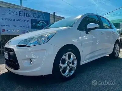 Usata Citroën C3 Seduction 60 CV (44 kW) 2012 Bianco Berlina