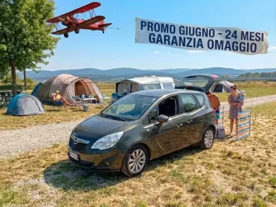 Usata Opel Meriva Cosmo 95 CV (69 kW) 2013 Nero Monovolume