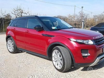 Usata Land Rover Range Rover evoque Dynamic 190 CV (139 kW) 2015 Rosso SUV